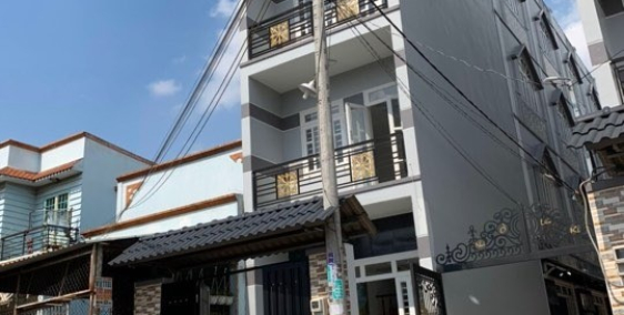 Nhà Quận Bình Tân 36m². Nhà 1 trệt 3 lầu