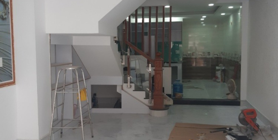 Nha 4 tam ruoi moi xay doi dien toa an go vap moi noi that cao cap duong vao 10m