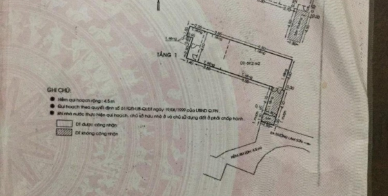 Bán gấp nhà quận Phú Nhuận đường Lam Sơn Cách Phan Đăng Lưu 200m