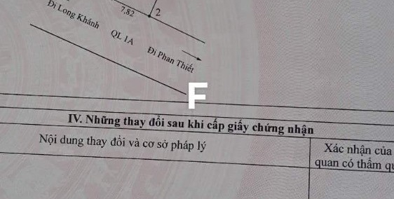 Bán nhà đất mặt tiền quốc lộ 1 A