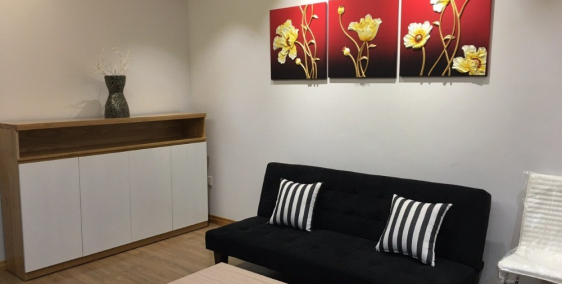 Cho Thuê Căn Hộ 2 Ngủ, Full đồ, 12 Tr/th Home City Trung Kính lh 0389637799