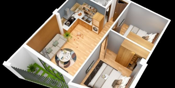 căn hộ full nội thất Minh Trần House