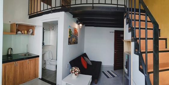 CĂN HỘ DỊCH VỤ FULL NỘI THẤT XINH XẮN - NHỎ NHẮN