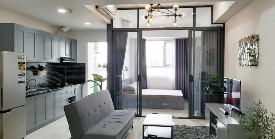 CHO THUÊ CĂN HỘ 1PN FULL NỘI THẤT GIÁ 15 TRIỆU