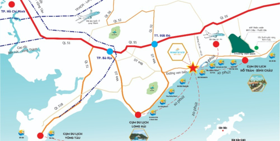 ĐẤT BIỂN HỒ TRÀM CHỈ 10TR/M2.TẶNG VOUCHER ĐẢO PHÚ QUỐC 3 NGÀY 2 ĐÊM