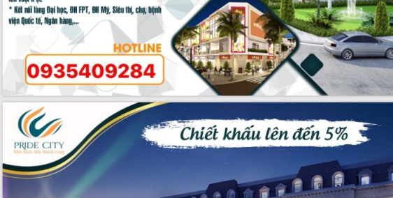 Nhận giữ chỗ 30tr/lô dự án PRIDE CITY Điện Ngọc, ĐB,QN-0935409284
