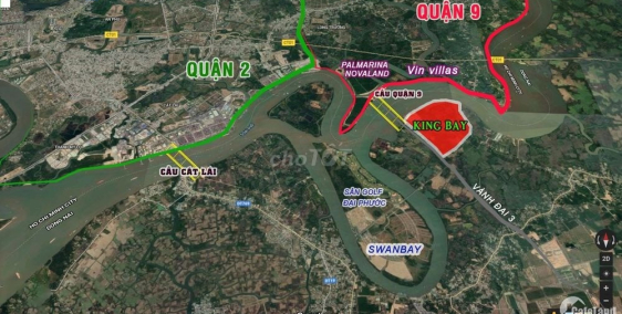 KING BAY đất vàng đô thị liền kề Quận 9, Quận 2