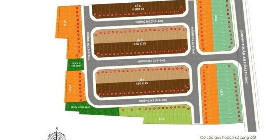 ĐẦU TƯ ĐẤT NỀN SỔ ĐỎ CHAO TAYHẤP DẪN TẠI THỊ XÃ THUẬN AN  CENTRALGIÁ CHỈ 27TR/M2