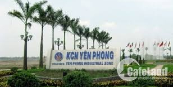 Bán Đất Khu công nghiệp Yên Phong - Bắc Ninh lô 4,7ha