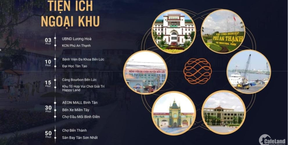 Pháp lý đầy đủ, bán đất nền Vành Đai 4, Bến Lức, Long An.