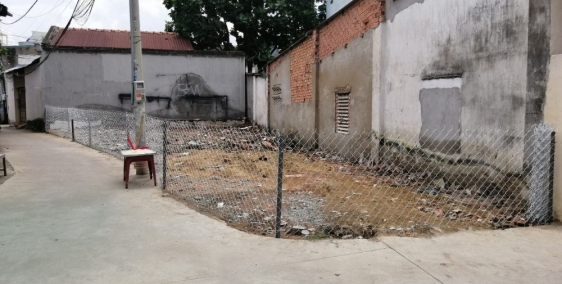 Bán đất lô góc 2 mặt tiền dt 107m2, KP2, gần khu cư xá Phúc Hải,P. Tân Phong, BH