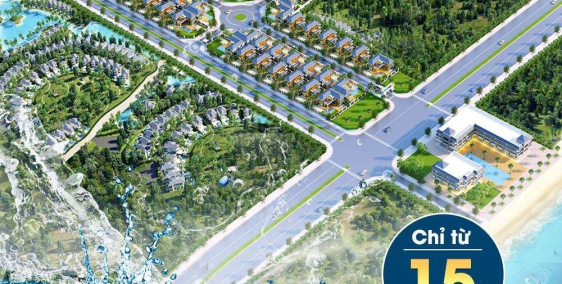 Đất nền biệt thự Tropical Ocean Villa & Resort chỉ 15tr/m2 SH Lâu dài
