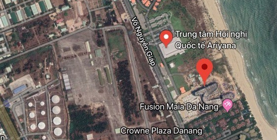 Kẹt tiền bán gấp 312 m2 đất MT đường Võ Nguyên Giáp,Đà Nẵng đ/diện TTAriyana,gần