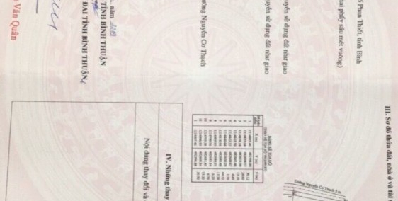 2900m2 Mặt Biển đường nguyễn cơ trạch, Giá siêu tốt, Siêu đầu tư ở suối nước, PT