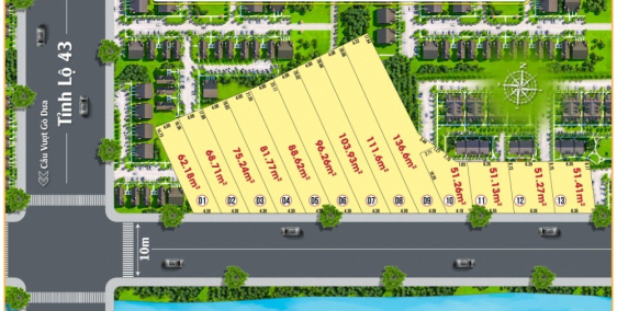 Bán đất đường Kênh ba BÒ, Ngô Chí Quốc, Bình Chiểu, dt 60-70m2, giá đầu tư