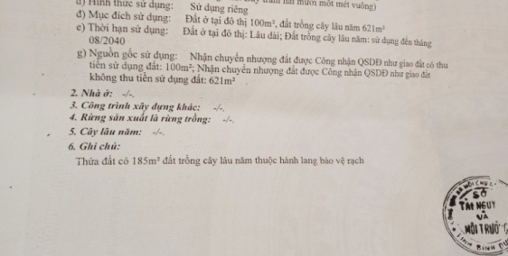 Bán lô cách chợ chánh mỹ 750m, cách trường tiểu học Chánh Mỹ 700m giá 4tr/m2