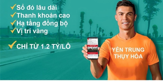 Bán đất nền dự án khu đô thị mới yên trung thụy hòa, pháp lý rõ ràng, sổ đỏ trao