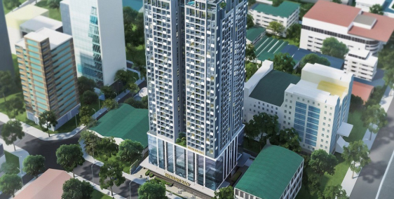 Cho thuê sàn thương mại mặt phố duy tân 150tr kinh doanh hoặc lm ngân hàng