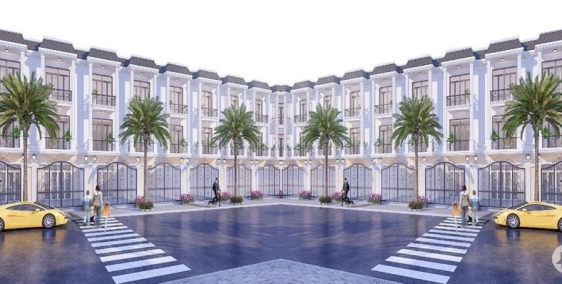 Nhà phố Biệt lập 1 trệt 2 lầu trung tâm Dĩ An, giá bán 3.1 tỷ, chiết khấu 3%