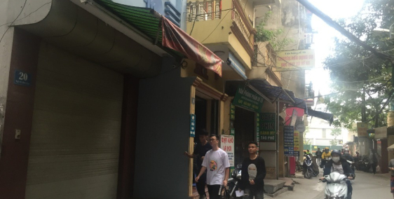 Cho thuê mặt bằng kinh doanh 22m2 ngõ 454 Minh khai gần trường học bệnh viện