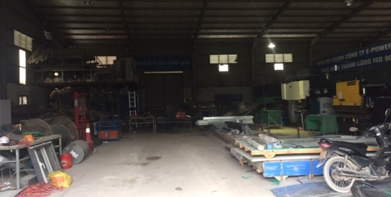 Cho thuê kho xưởng DT 580m2,770m2 An Khánh Hoài Đức Hà Nội.
