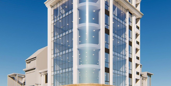 Cho thuê nhà phố Trần Quốc Hoàn – Cầu Giấy , DT 185m, 5 Tầng, Giá 8500 Đô