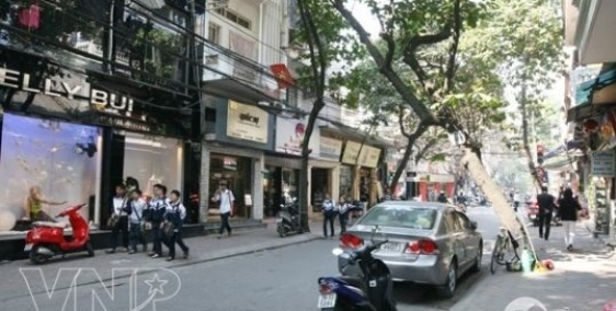 Cho thuê nmp phố huế, mt 5m, dt 60m x2 tầng, kd mọi mô hình 76 tr có thương lượn