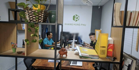 Cho thuê nhà làm văn phòng 4x18m Mặt tiền ĐS 45, p.Bình Thuận, Quận 7