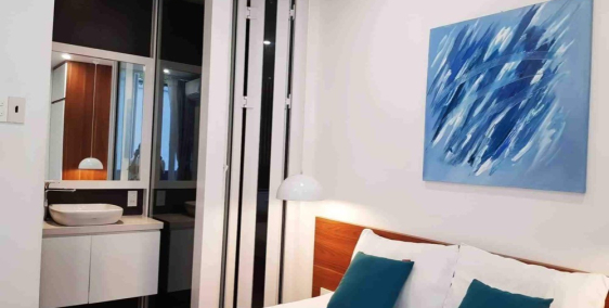 Cho thuê căn hộ hiện đại có phòng gym trên lầu