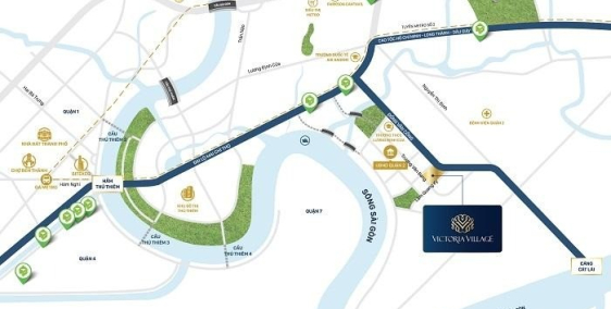 Chính chủ cần tiền bán gấp CHCC VICTORIA VILLAGE view đẹp, giá tốt.