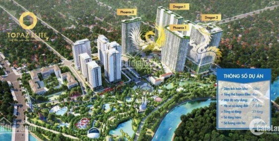Thanh toán 1,132 tỷ sở hữu ngay CH topaz elite block Dragon 1, DT 60m2 2PN 2WC