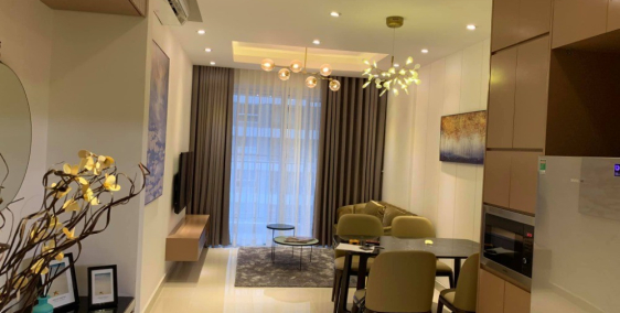 Bán gấp căn hộ 2PN Golden Mansion - Novaland, nội thất đẹp, view hồ bơi 69m2