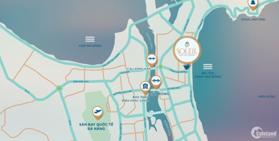 Dự án căn hộ Ánh Dương Soleil Đà Nẵng mặt tiền Võ Nguyên Giáp view biển.