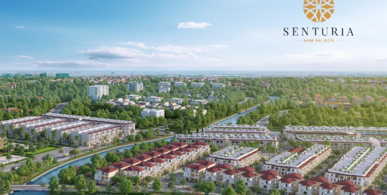 Nhà Phố Khu Đô Thị Ven Sông Senturia Nam SD