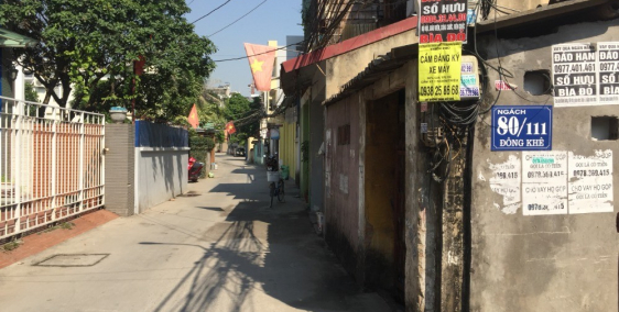 Cần bán nhà D6/80/Ngõ 111 đường Đông Khê  Ngô Quyền có thể vào từ lô 27 Lê Hồng