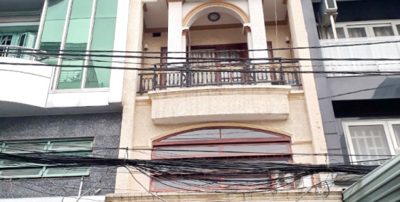 Bán nhà 2 lầu mặt tiền chợ Tân Thành Phường 15 Quận 5, DT: 4x15m - 0988467678 Vũ