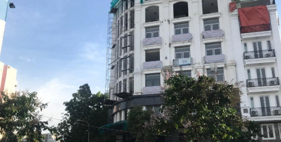 MT Bạch Đằng, Tân Bình, DT: 8,6 x 30m, GPXD: Hầm 9 tầng