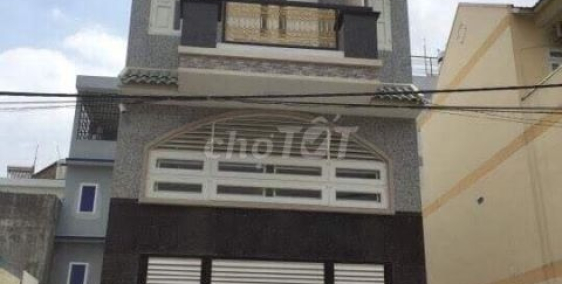 Nhà hxh đúc thật dt 75m2 đường 6m, giá 2,6 tỷ vnđ