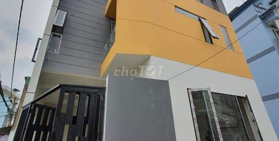 Bán Nhà 4 Lầu Hẻm 6m Tân Kỳ Tân Quý DT 3,5 x 8m