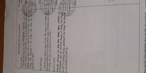 Bán khách sạn trong khu a châu vũng tàu