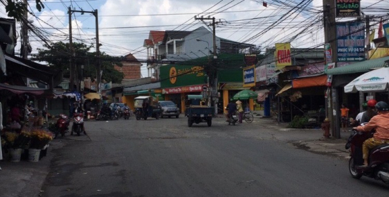 Bán nhà+dãy trọ thổ cư 100% gần ngã 4 chợ Phú Thọ P. Trảng Dài, BH, ĐN, chỉ 3,7t