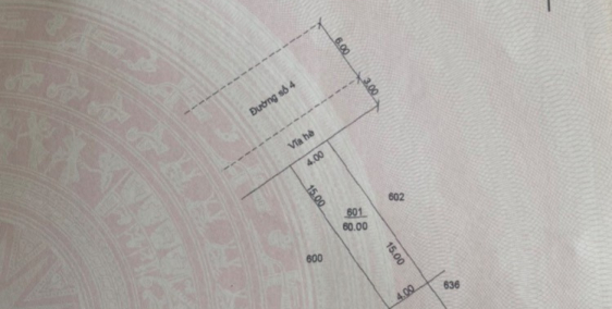 Bán đất thổ cư PHƯỜNG 4 4x15m giá 750tr gần trường gần chợ.