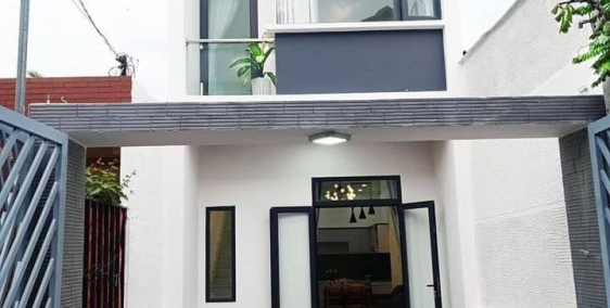 Nhà 1 lầu trong KDC An Phú Tây trên mặt tiền đường có SHR