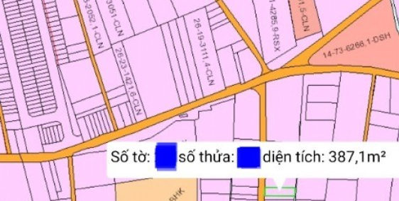 nhà long thành, đồng nai,10,5m*37.5m /công nhận 387m²/ có 120m² thổ cư, 4,1ty