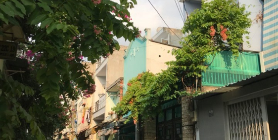 Đất thổ Bà Hom Quận 6, hướng Đông Nam DT: 4.5x14m2  giá 4.2 tỷ