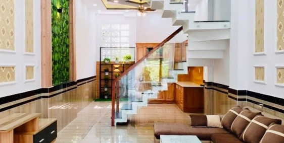 Bán gấp nhà Nguyễn Thái Sơn, hẻm xe hơi, P5, Gò Vấp, 60m2, 5 tỷ