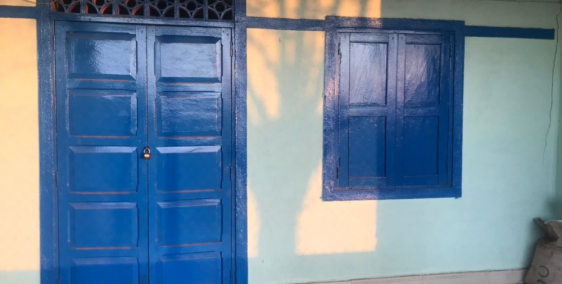 Nhà mặt tiền đường nhựa lớn khu công nghiệp Bàu xéo