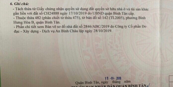 Bán đất mặt tiền đường tại phường Bình Hưng Hòa B Bình Tân, 90m2 giá 4 tỷ tl SHR