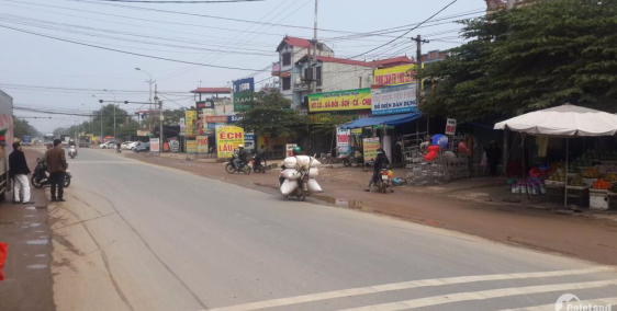 Mảnh 101m2 siêu vip 2 mặt đường kinh doanh tại quốc lộ 21