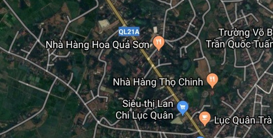 Bán lô đất mặt quốc lộ 21 268m Cổ Đông-Sơn Tây giá 2.7tỷ